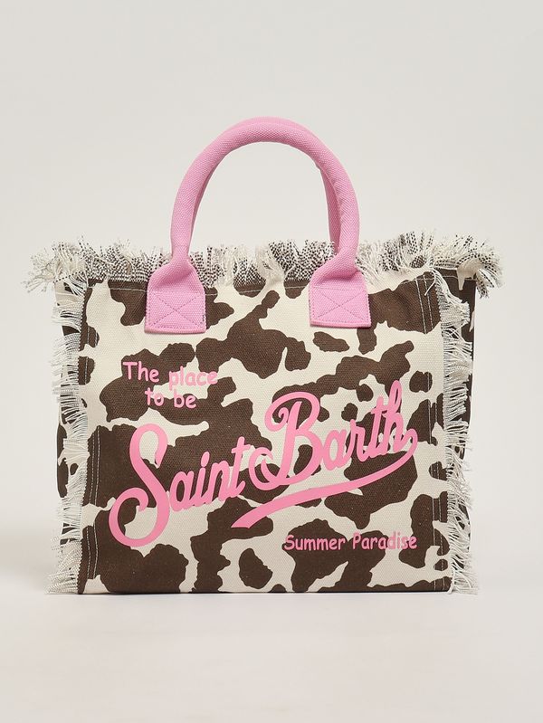 1. Sac Vanity pour femme en toile Vache MC2 Saint Barth vani001