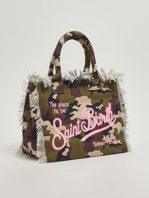 3. Sac Vanity pour femme en toile Militaire MC2 Saint Barth vani001