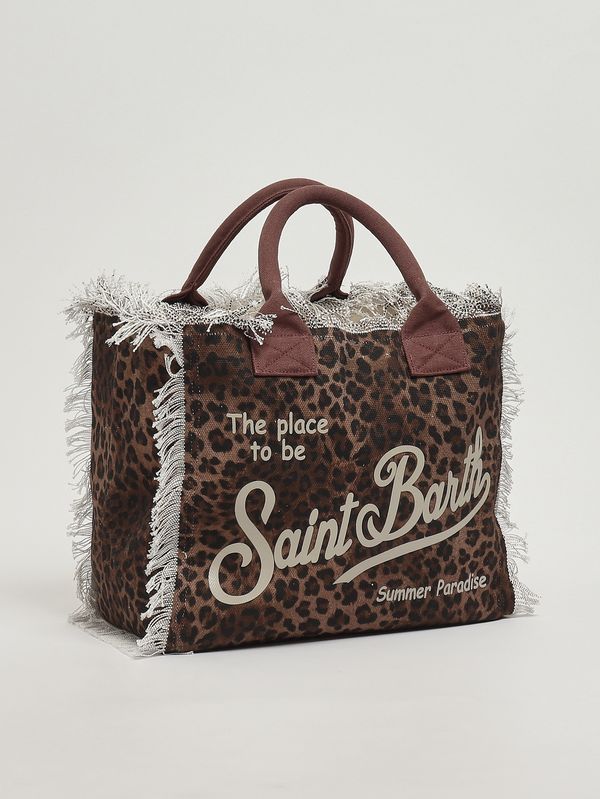 3. Sac Vanity pour femme en toile Animalier MC2 Saint Barth vani001