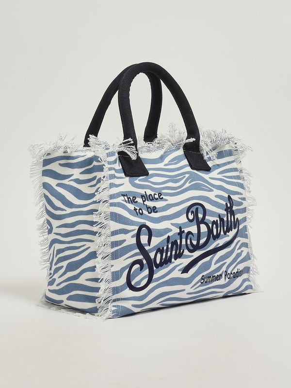 3. Sac Vanity pour femme en toile Céleste MC2 Saint Barth vani001