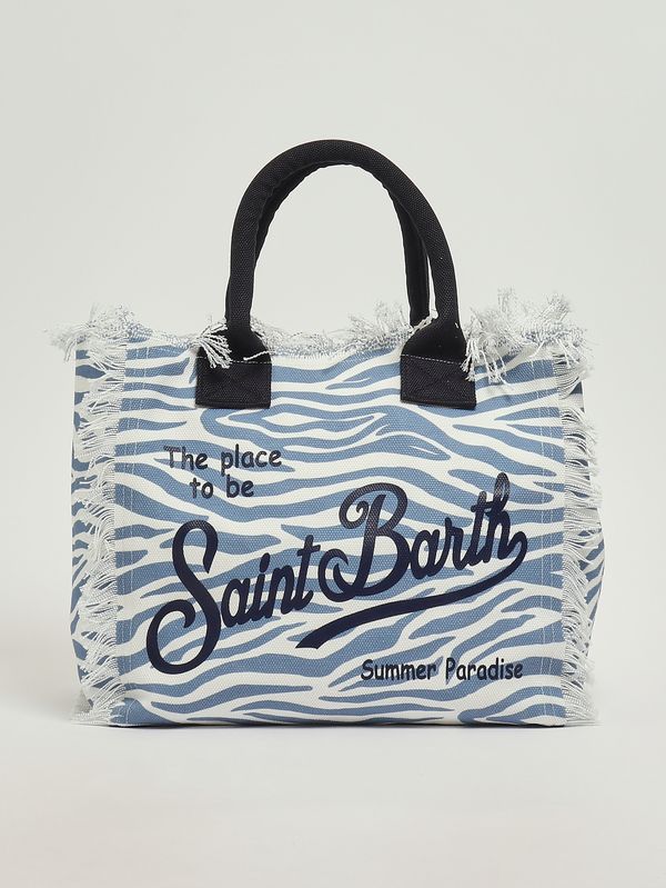 1. Sac Vanity pour femme en toile Céleste MC2 Saint Barth vani001