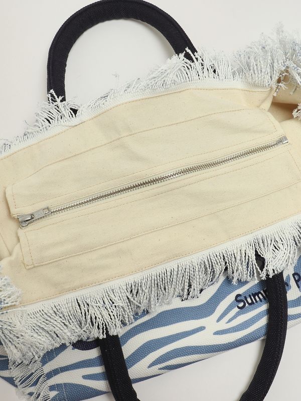 5. Sac Vanity pour femme en toile Céleste MC2 Saint Barth vani001