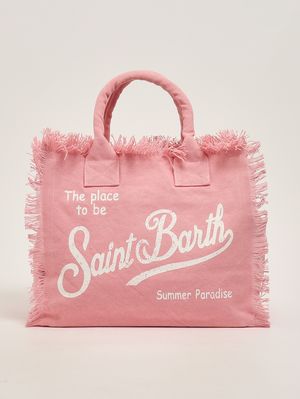 1. Sac Vanity pour femme en toile Rose layette