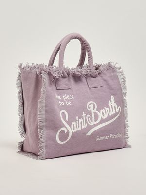 2. Bolso Vanity para mujer de lona Lila