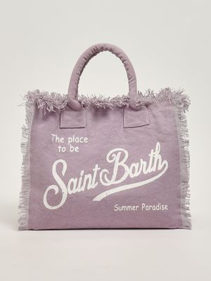 1. Bolso Vanity para mujer de lona Lila