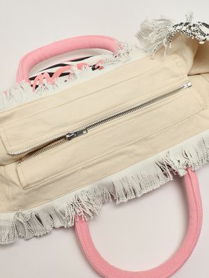 4. Sac Vanity pour femme en toile Zebra Color 0121