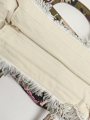5. Sac Vanity pour femme en toile Militaire