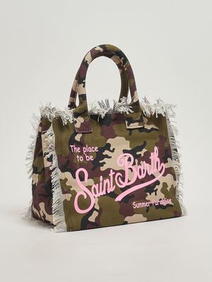3. Sac Vanity pour femme en toile Militaire