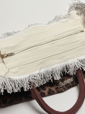 5. Sac Vanity pour femme en toile Animalier