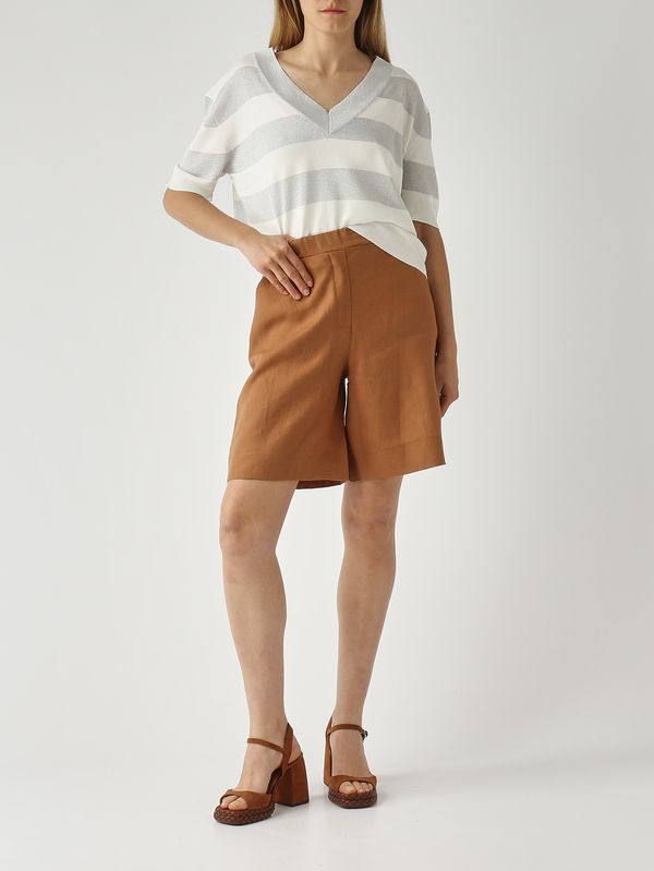 2. Damen-Leinenbermudas Zimt Gran Sasso 7624950000