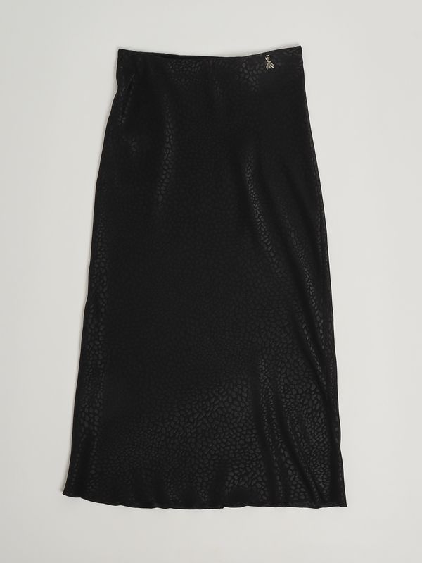 Jupe fille en jacquard Noir Patrizia Pepe