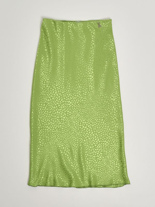 1. Gonna bambina in jacquard Verde Patrizia Pepe 7g0157a744