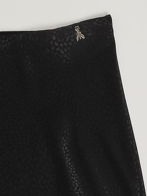 3. Mädchenrock aus Jacquard Schwarz