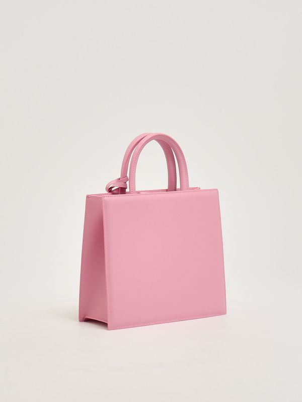 2. Sac shopping Midi pour femme en cuir Rose MC2 Saint Barth shbm0001
