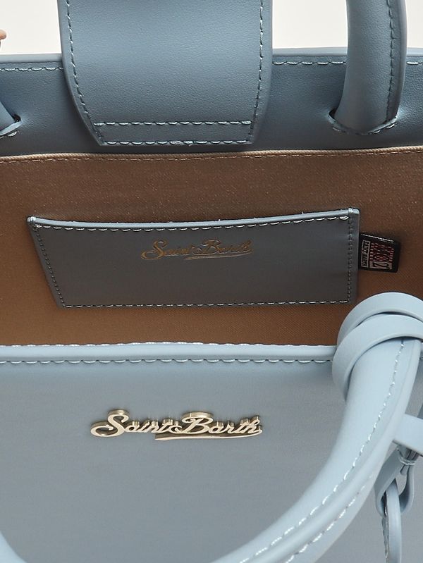 4. Sac shopping Midi pour femme en cuir Céleste MC2 Saint Barth shbm0001