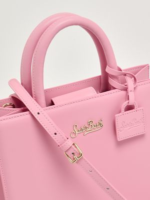 5. Sac shopping Midi pour femme en cuir Rose