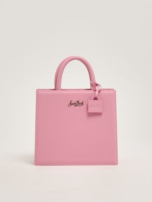 1. Sac shopping Midi pour femme en cuir Rose