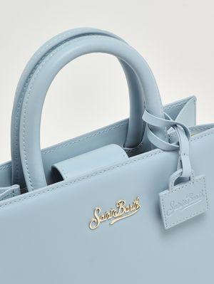 5. Sac shopping Midi pour femme en cuir Céleste