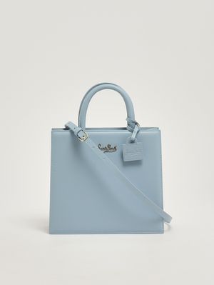3. Sac shopping Midi pour femme en cuir Céleste