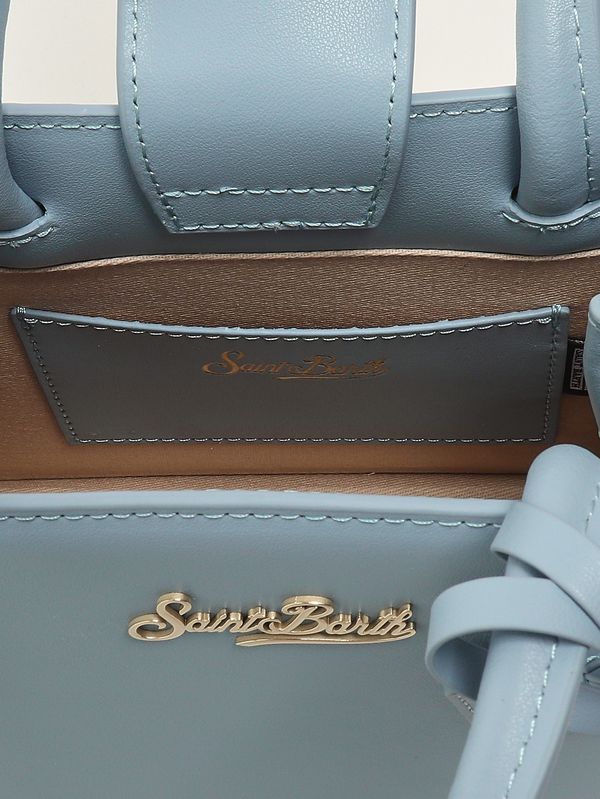 4. Sac shopping Mini pour femme en cuir Céleste MC2 Saint Barth shbm0002