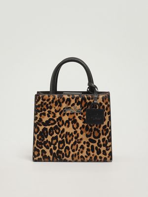 2. Sac shopping Mini pour femme en cuir Animalier