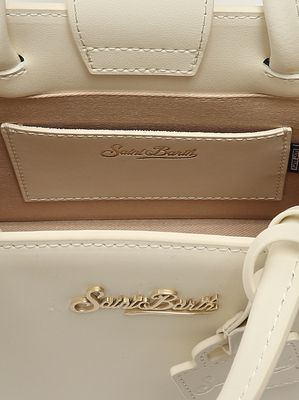 4. Sac shopping Mini pour femme en cuir Blanc