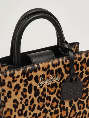6. Sac shopping Mini pour femme en cuir Animalier