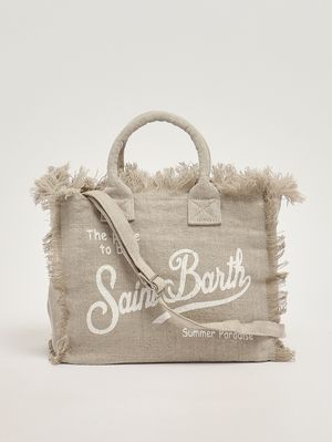 3. Borsa donna Colette in lino Linen 11 Beige