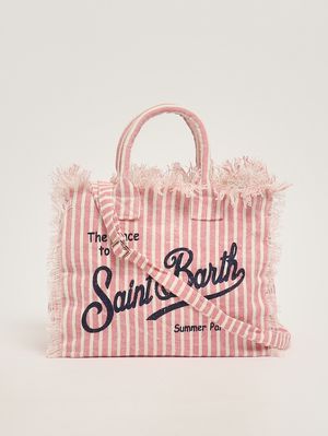 3. Borsa donna Colette in lino Linen Strip V 21