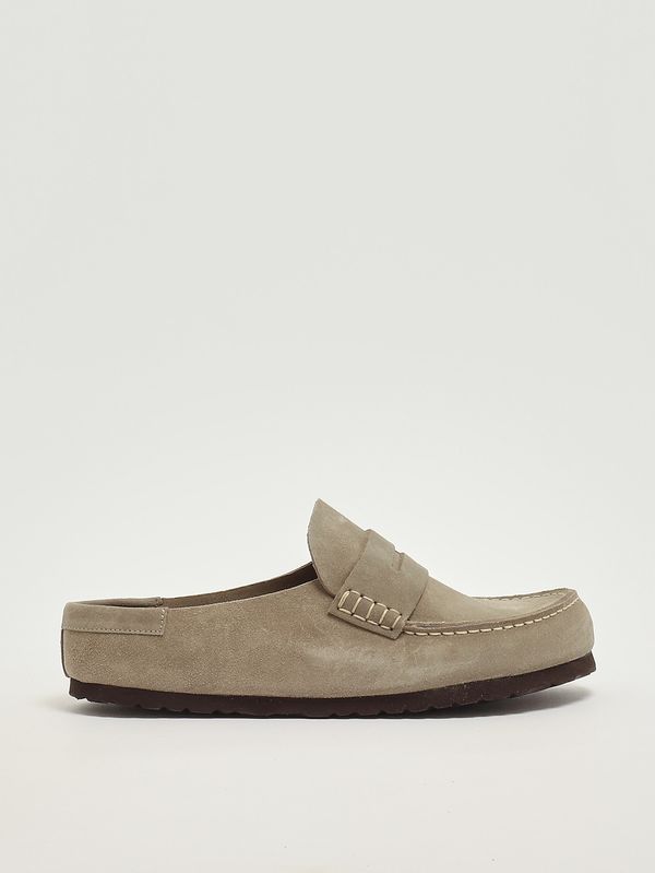 1. Sandalo Naples Wrapped in suede Taupe Birkenstock 1029710