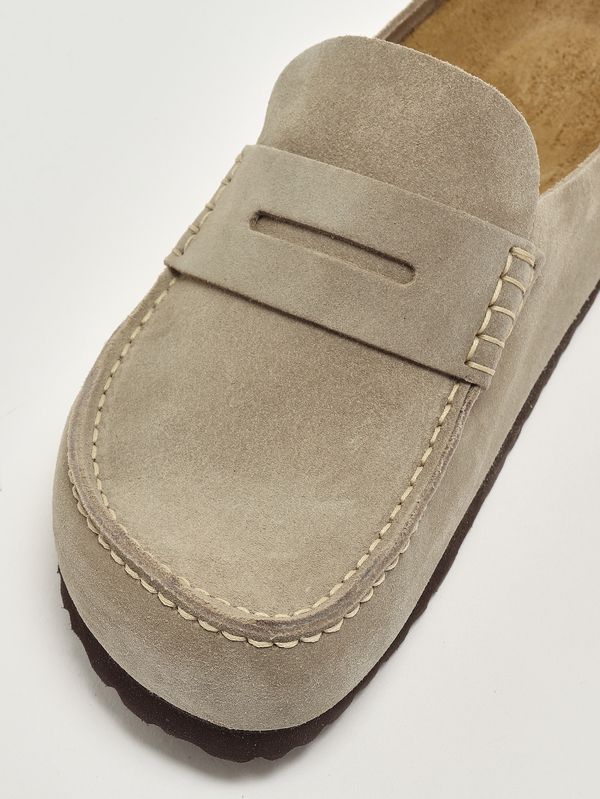 5. Sandalo Naples Wrapped in suede Taupe Birkenstock 1029710