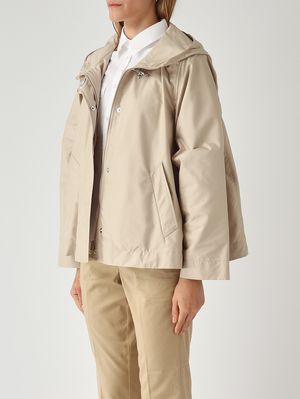 3. Women's nylon parka Beige
