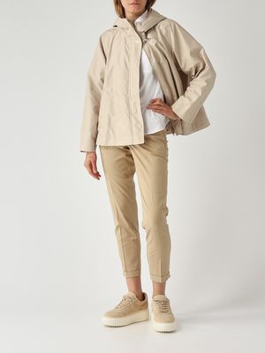 2. Women's nylon parka Beige