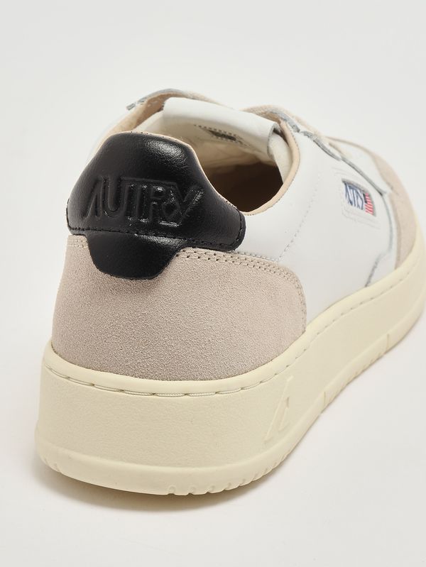 5. Herren-Sneaker Medalist aus Leder Schwarz-Weiß Autry aulmls21