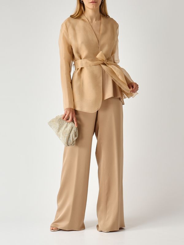 2. Top donna Angelica in misto seta Oro Antonelli n5913q