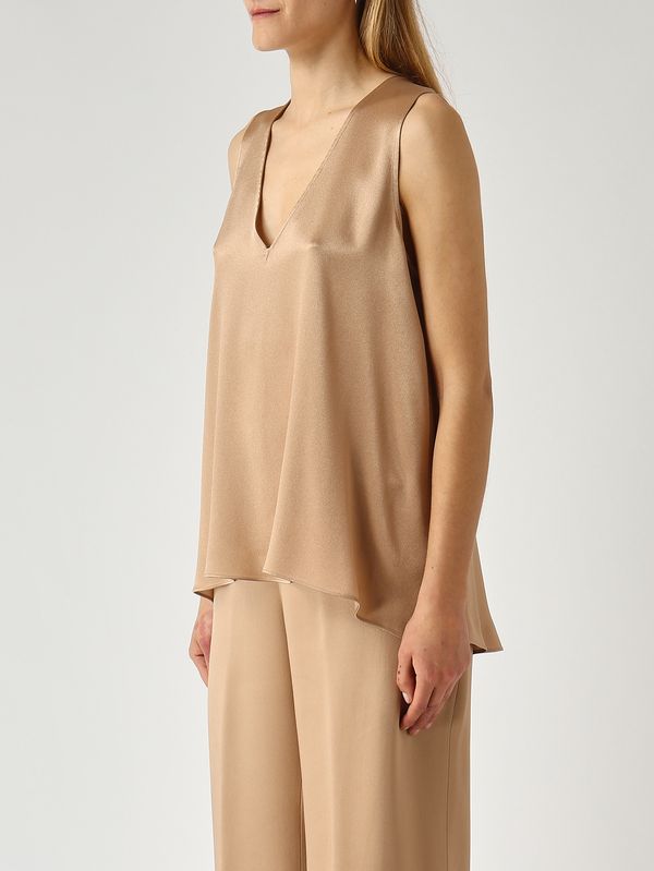 3. Top donna Angelica in misto seta Oro Antonelli n5913q
