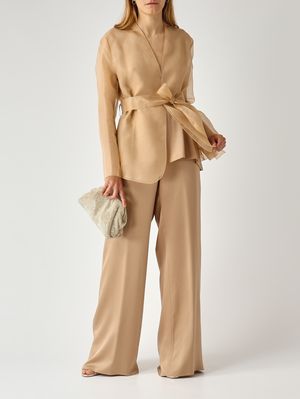 2. Top donna Angelica in misto seta Oro