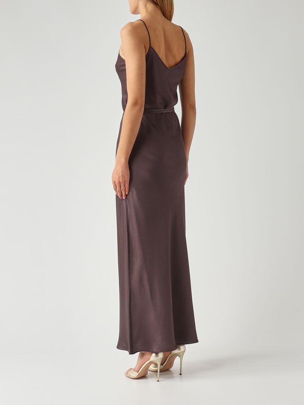 4. Abito donna Lukas in misto seta Prugna Antonelli q6005