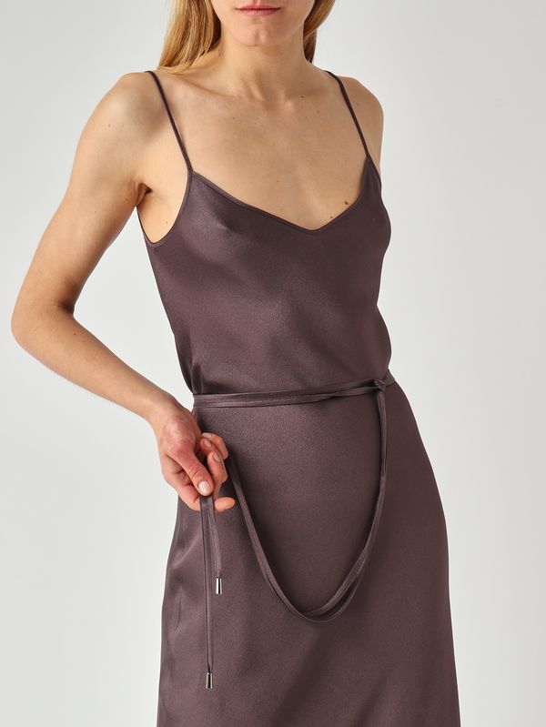 5. Abito donna Lukas in misto seta Prugna Antonelli q6005