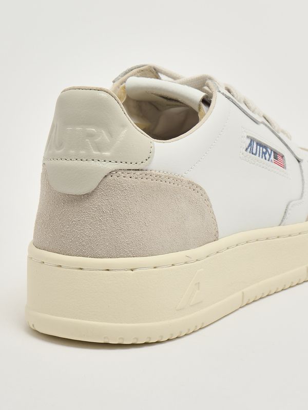 5. Sneakers donna Medalist in pelle Bianco-Pelican Autry aulwls14