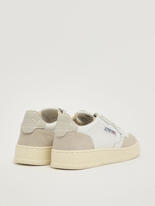 3. Sneakers donna Medalist in pelle Bianco-Pelican Autry aulwls14