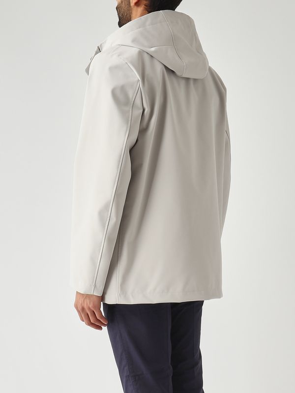 4. Men's Travel parka in stretch technical fabric Ice Fay nam03520550zaw