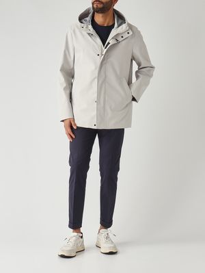 2. Herren-Travel-Parka aus technischem Stretchmaterial Eis