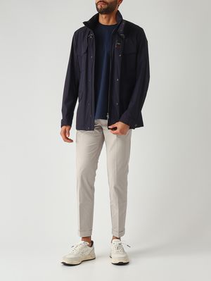 2. Veste homme Travel en nylon stretch Bleu marine