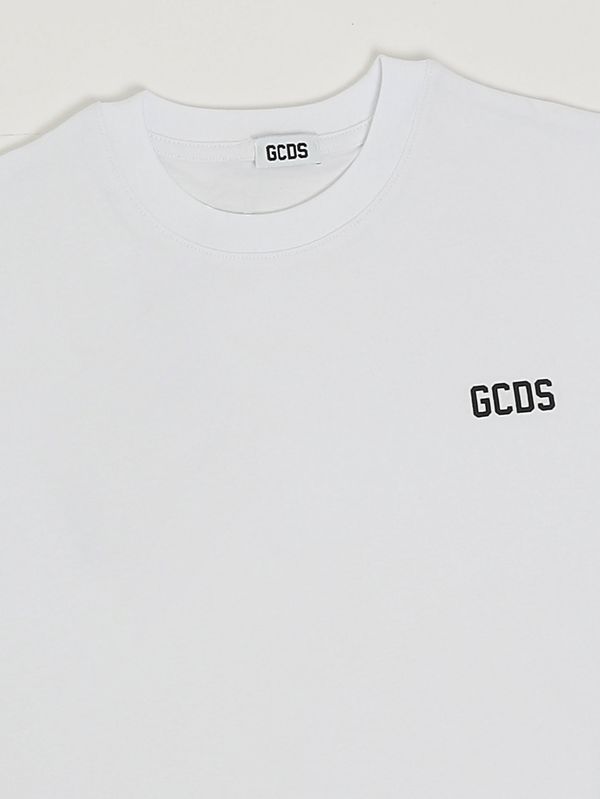 3. Camiseta de algodón para niño Blanco GCDS z0ujqc587j105