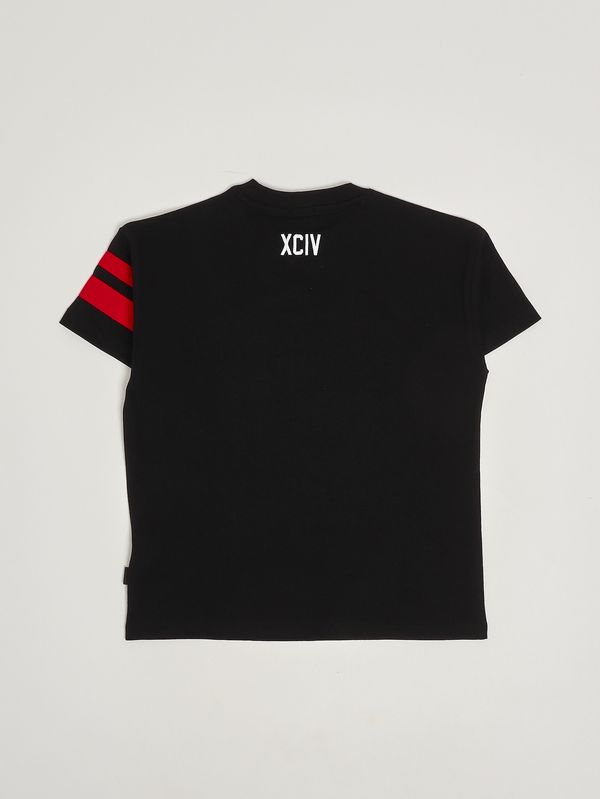 2. Camiseta de algodón para niño Negro GCDS z0ujqc592j105