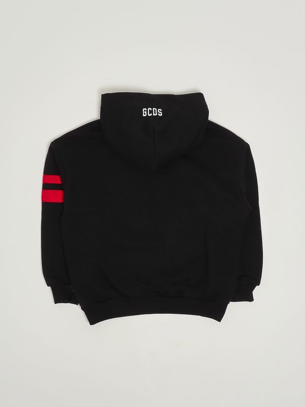 2. Felpa bambino in misto cotone Nero GCDS z0ujqe590f004