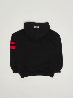 2. Felpa bambino in misto cotone Nero