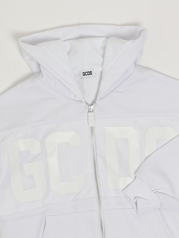 3. Boys' cotton-blend sweatshirt White GCDS z0ujqe595f004