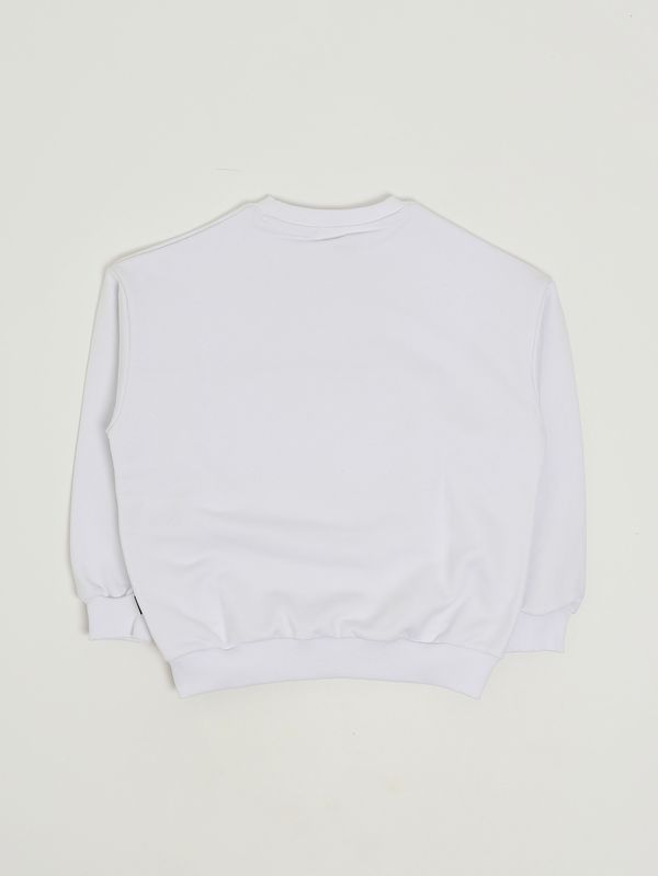 2. Sudadera para niño de mezcla de algodón Blanco GCDS z0ujqe596f004